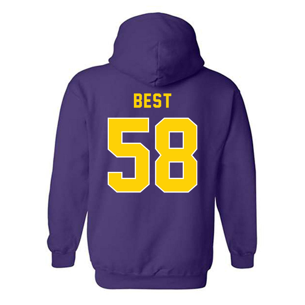 East Carolina - NCAA Football : Brandon Best - Classic Shersey Hooded Sweatshirt-1
