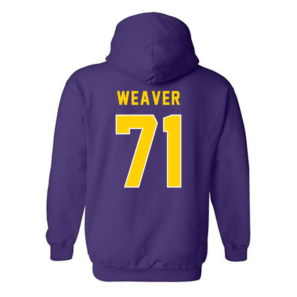 East Carolina - NCAA Football : Bryce Weaver - Classic Shersey Hooded Sweatshirt-1