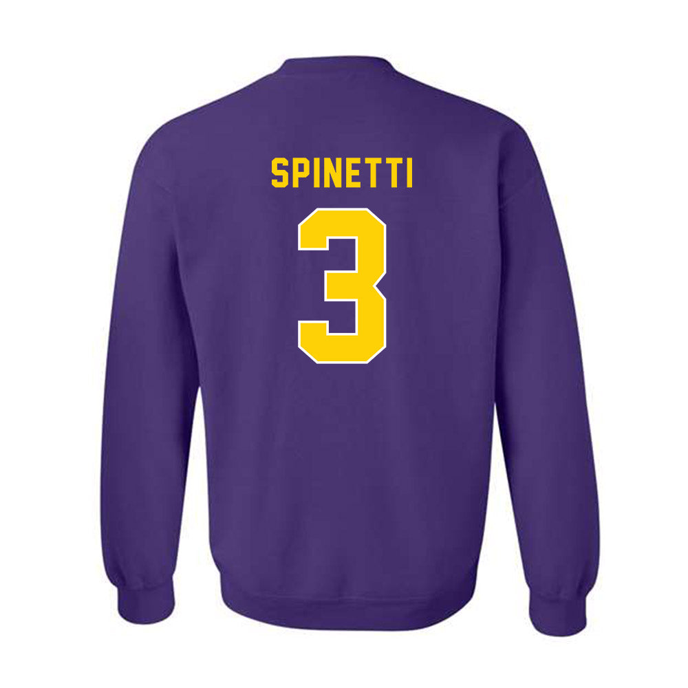 East Carolina - NCAA Women's Soccer : Gia Spinetti - Classic Shersey Crewneck Sweatshirt-1