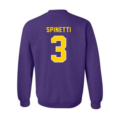 East Carolina - NCAA Women's Soccer : Gia Spinetti - Classic Shersey Crewneck Sweatshirt-1