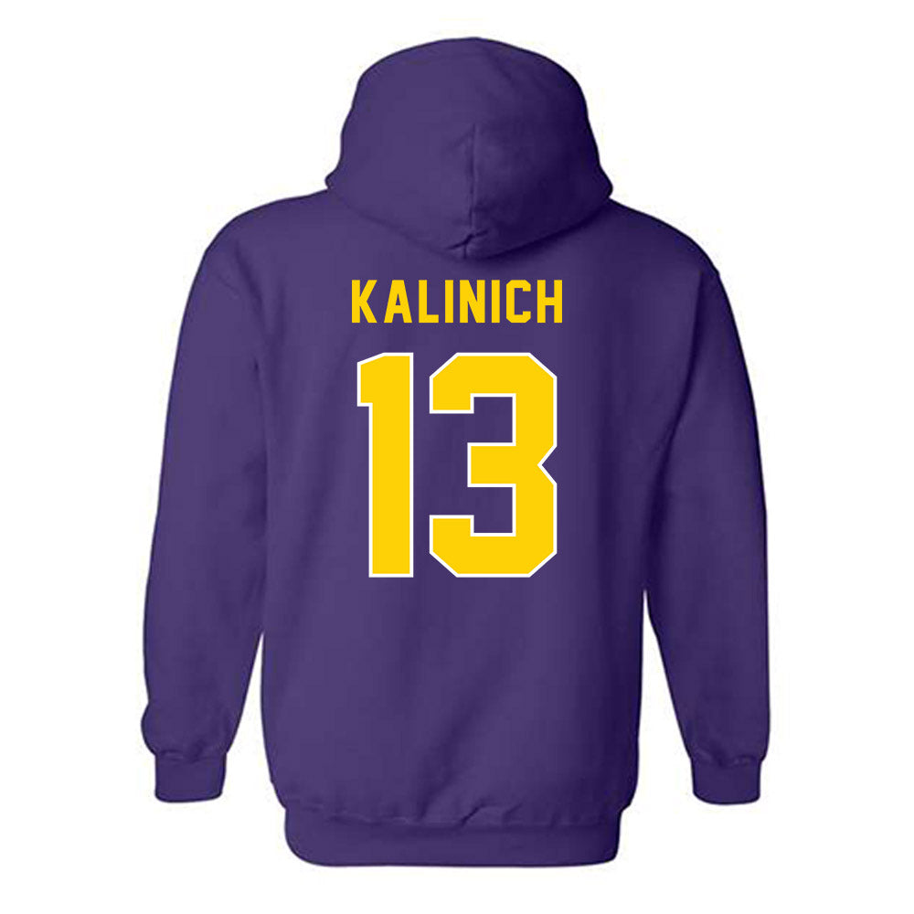 East Carolina - NCAA Baseball : Michael Kalinich - Classic Shersey Hooded Sweatshirt-1