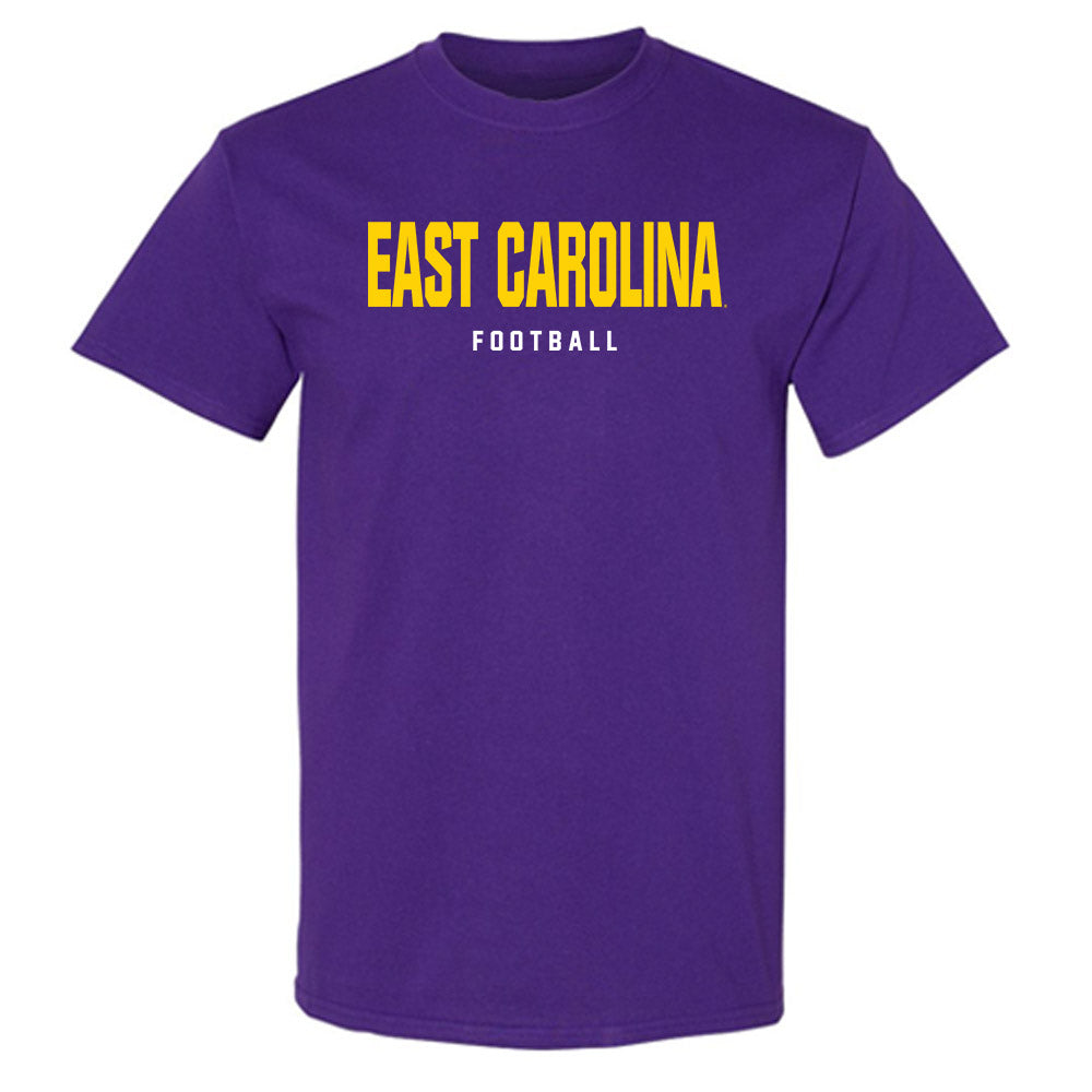 East Carolina - NCAA Football : Zach Caulder - Classic Shersey T-Shirt-0
