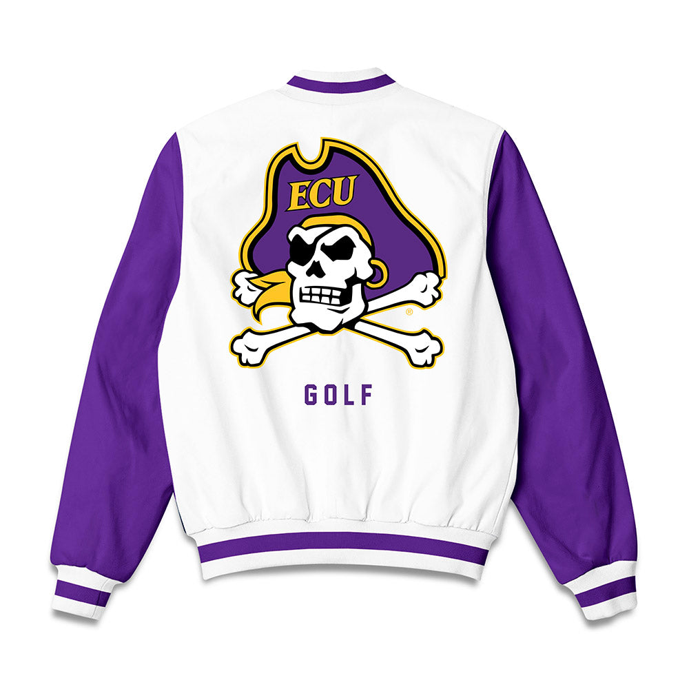 East Carolina - NCAA Women's Golf : Madison Rizzo - Bomber Jacket-1