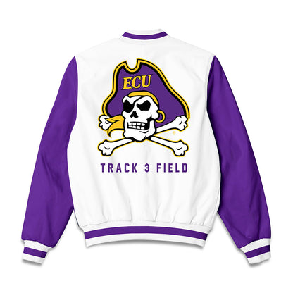 East Carolina - NCAA Women's Track & Field : Dakota Minor - Bomber Jacket-1