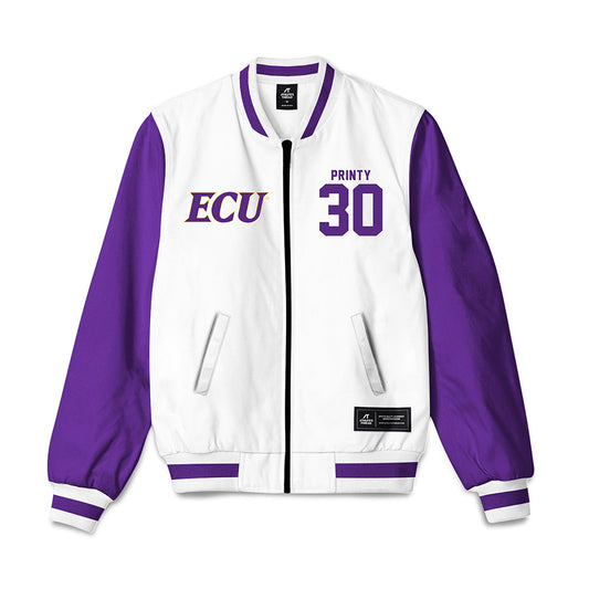 East Carolina - NCAA Football : Reagan Printy - Bomber Jacket-0