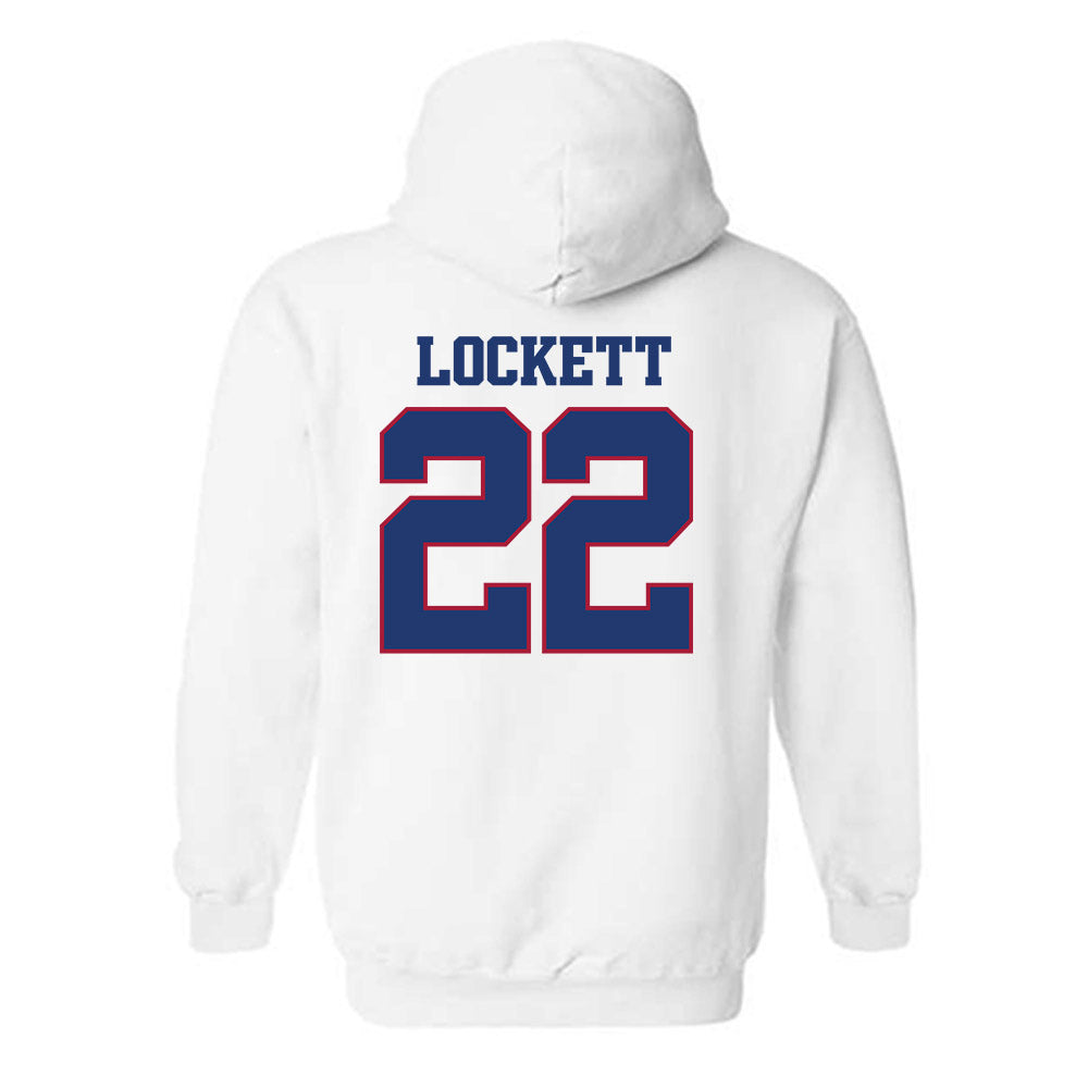 Arkansas - NCAA Football : Tay Lockett - Classic Shersey Hooded Sweatshirt-1