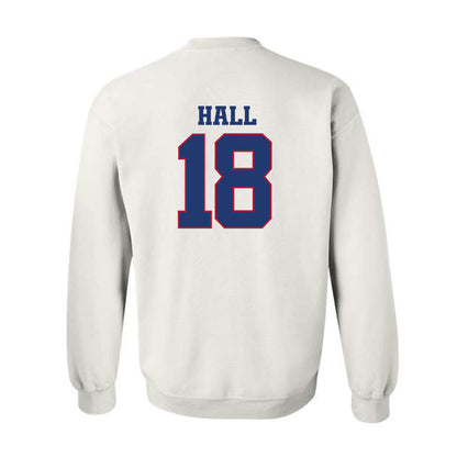 Arkansas - NCAA Football : Jude Hall - Classic Shersey Crewneck Sweatshirt-1