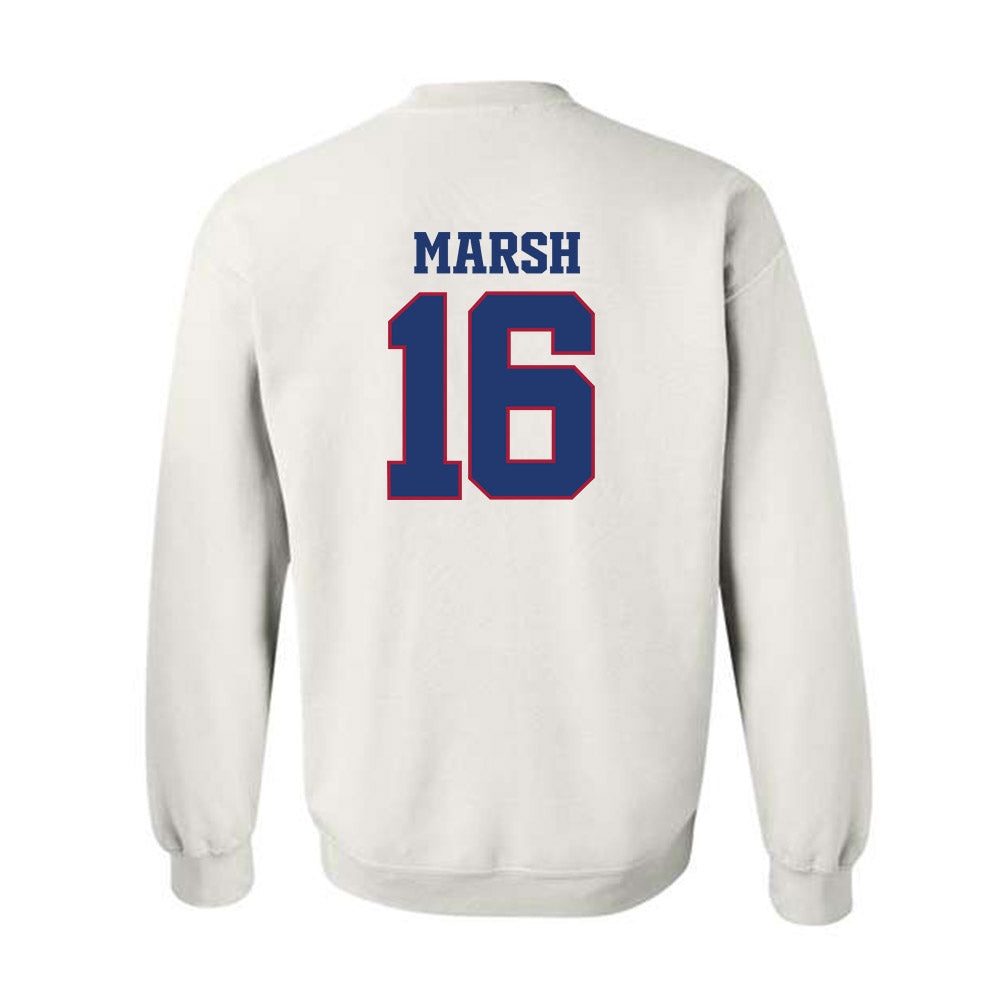 Arkansas - NCAA Football : Kourtlan Marsh - Classic Shersey Crewneck Sweatshirt-1