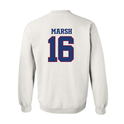 Arkansas - NCAA Football : Kourtlan Marsh - Classic Shersey Crewneck Sweatshirt-1