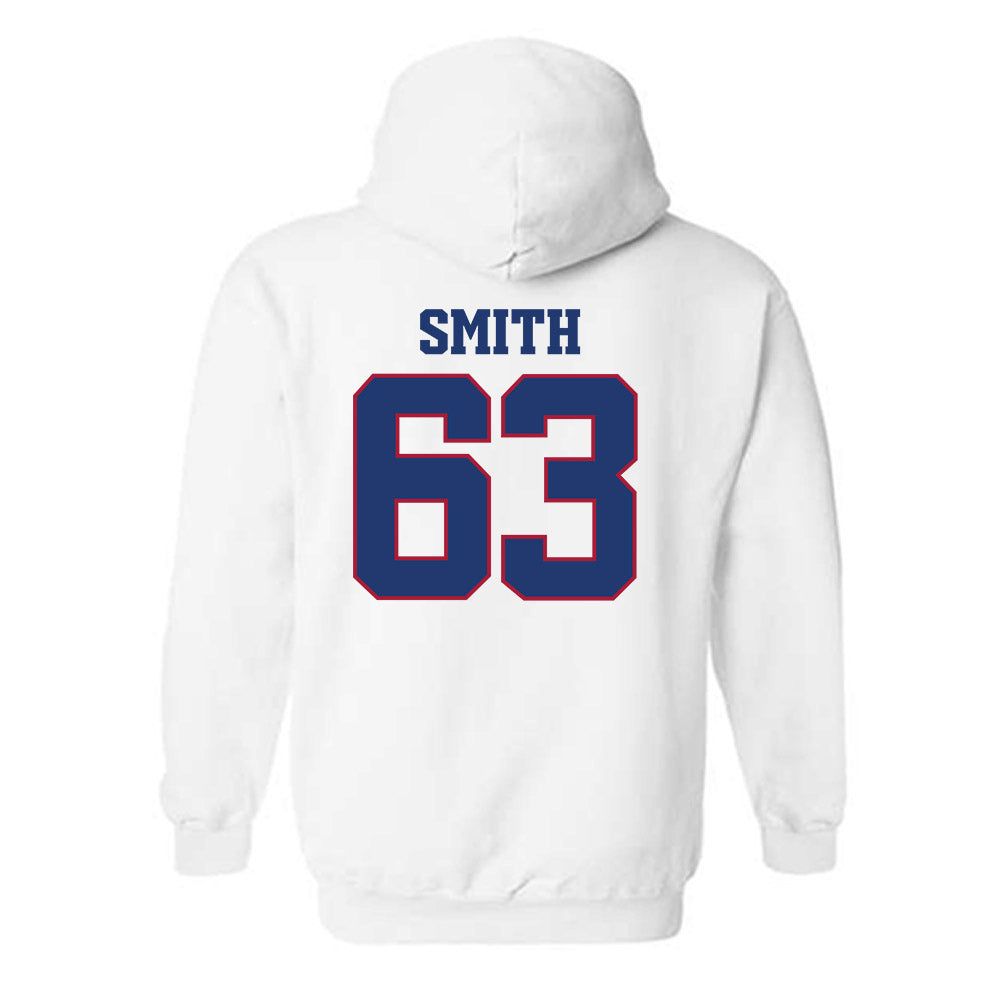 Arkansas - NCAA Football : Hugh Smith - Classic Shersey Hooded Sweatshirt-1