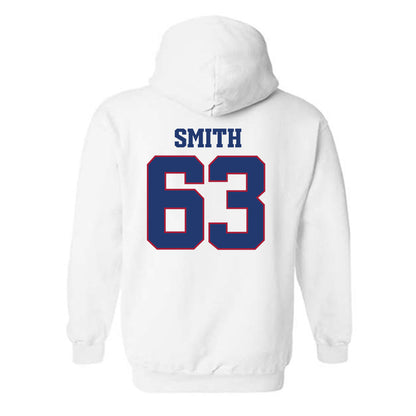 Arkansas - NCAA Football : Hugh Smith - Classic Shersey Hooded Sweatshirt-1