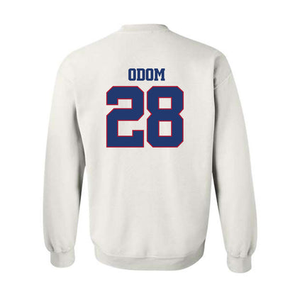 Arkansas - NCAA Football : Trajen Odom - Classic Shersey Crewneck Sweatshirt-1