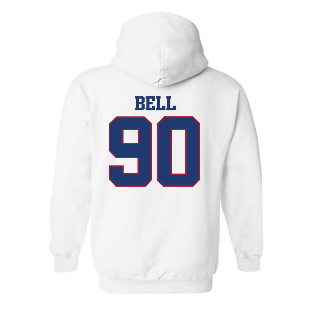 Arkansas - NCAA Football : Caleb Bell - Classic Shersey Hooded Sweatshirt-1