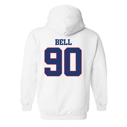Arkansas - NCAA Football : Caleb Bell - Classic Shersey Hooded Sweatshirt-1