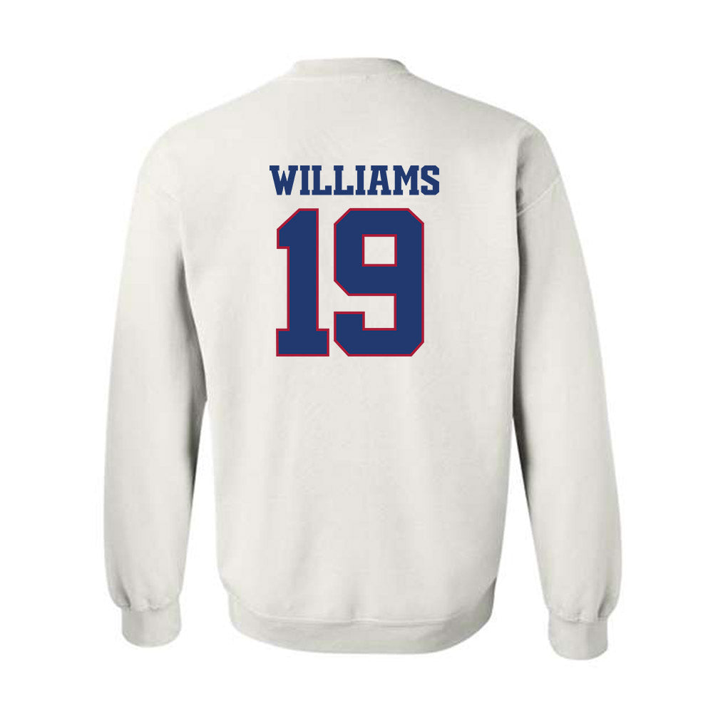 Arkansas - NCAA Football : Kyndrick Williams - Classic Shersey Crewneck Sweatshirt-1