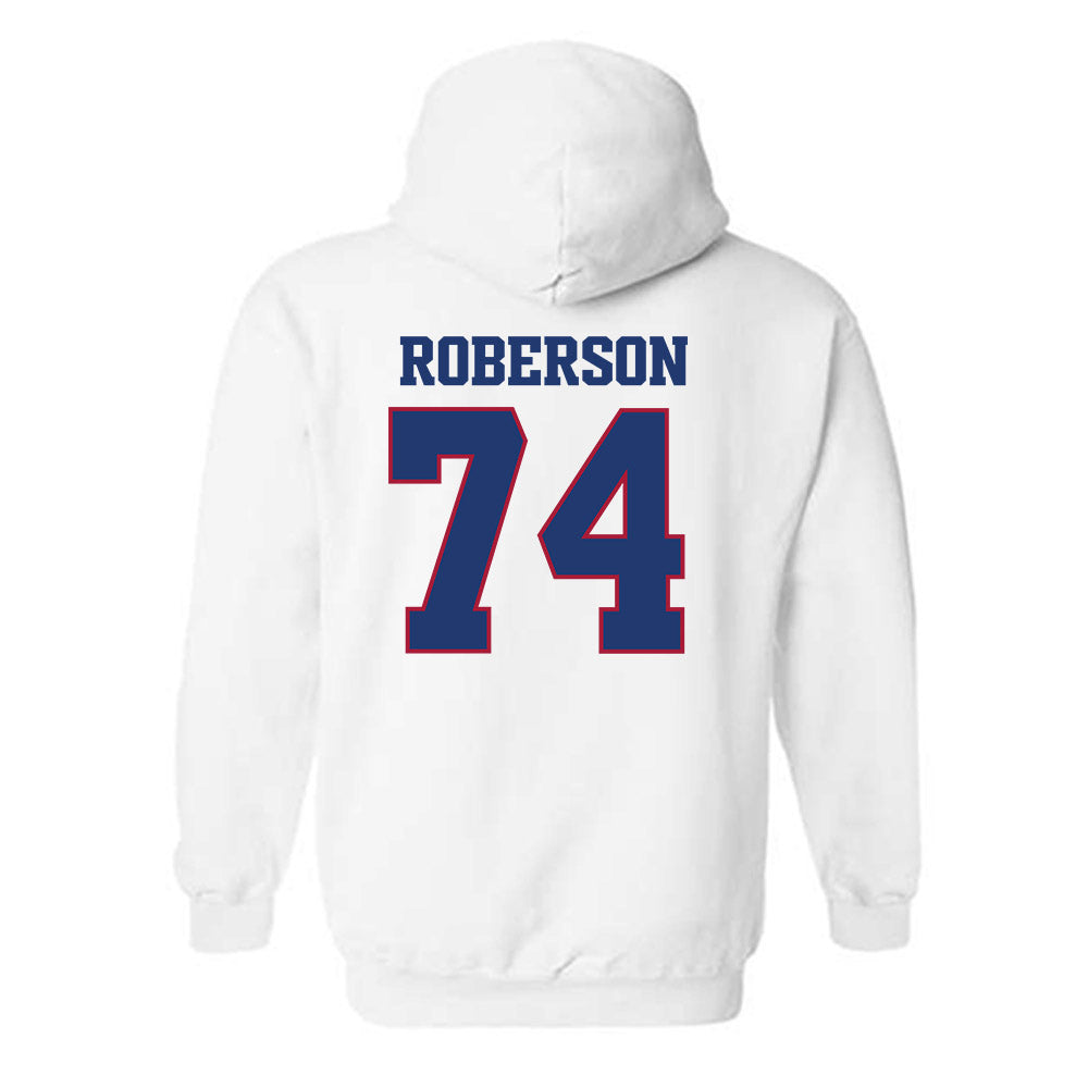 Arkansas - NCAA Football : Terence Roberson - Classic Shersey Hooded Sweatshirt-1