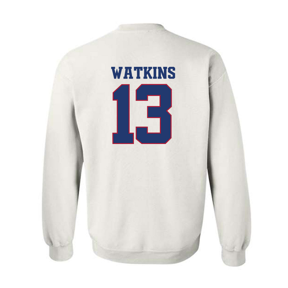Arkansas - NCAA Football : Jelani Watkins - Classic Shersey Crewneck Sweatshirt-1