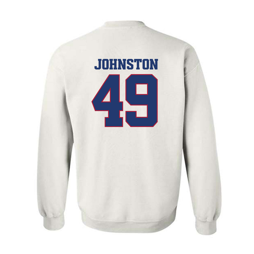 Arkansas - NCAA Football : Adam Johnston - Classic Shersey Crewneck Sweatshirt-1