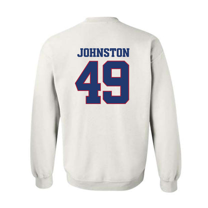 Arkansas - NCAA Football : Adam Johnston - Classic Shersey Crewneck Sweatshirt-1