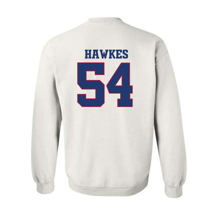 Arkansas - NCAA Football : Adam Hawkes - Classic Shersey Crewneck Sweatshirt-1