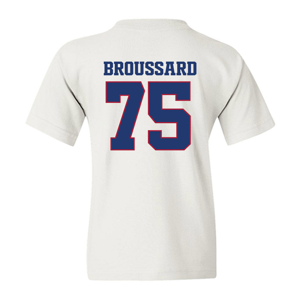 Arkansas - NCAA Football : Kavion Broussard - Classic Shersey Youth T-Shirt-1