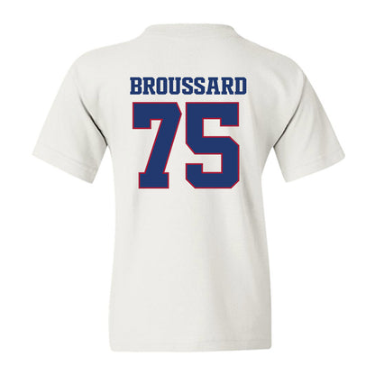 Arkansas - NCAA Football : Kavion Broussard - Classic Shersey Youth T-Shirt-1