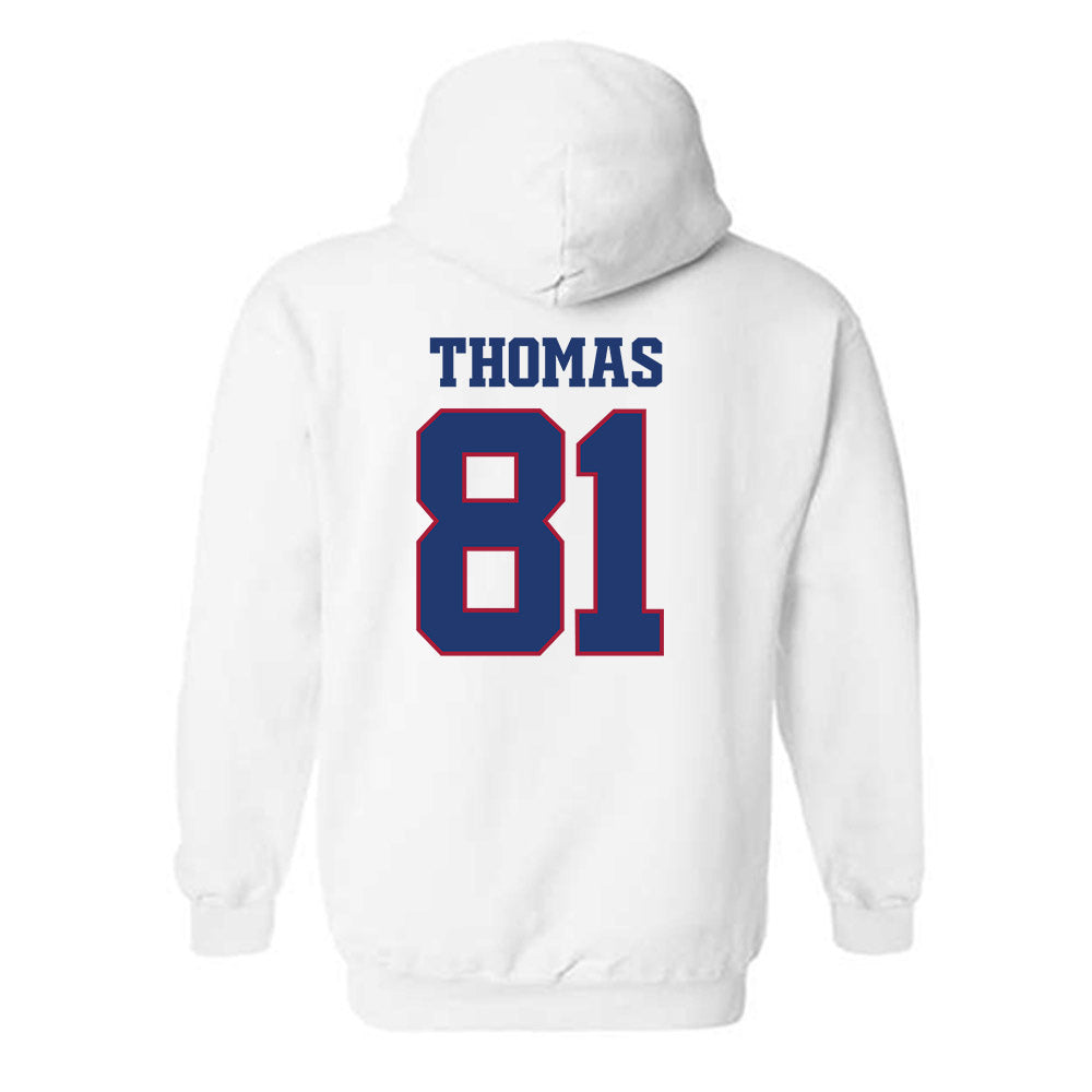 Arkansas - NCAA Football : Dai'Shaun Thomas - Classic Shersey Hooded Sweatshirt-1