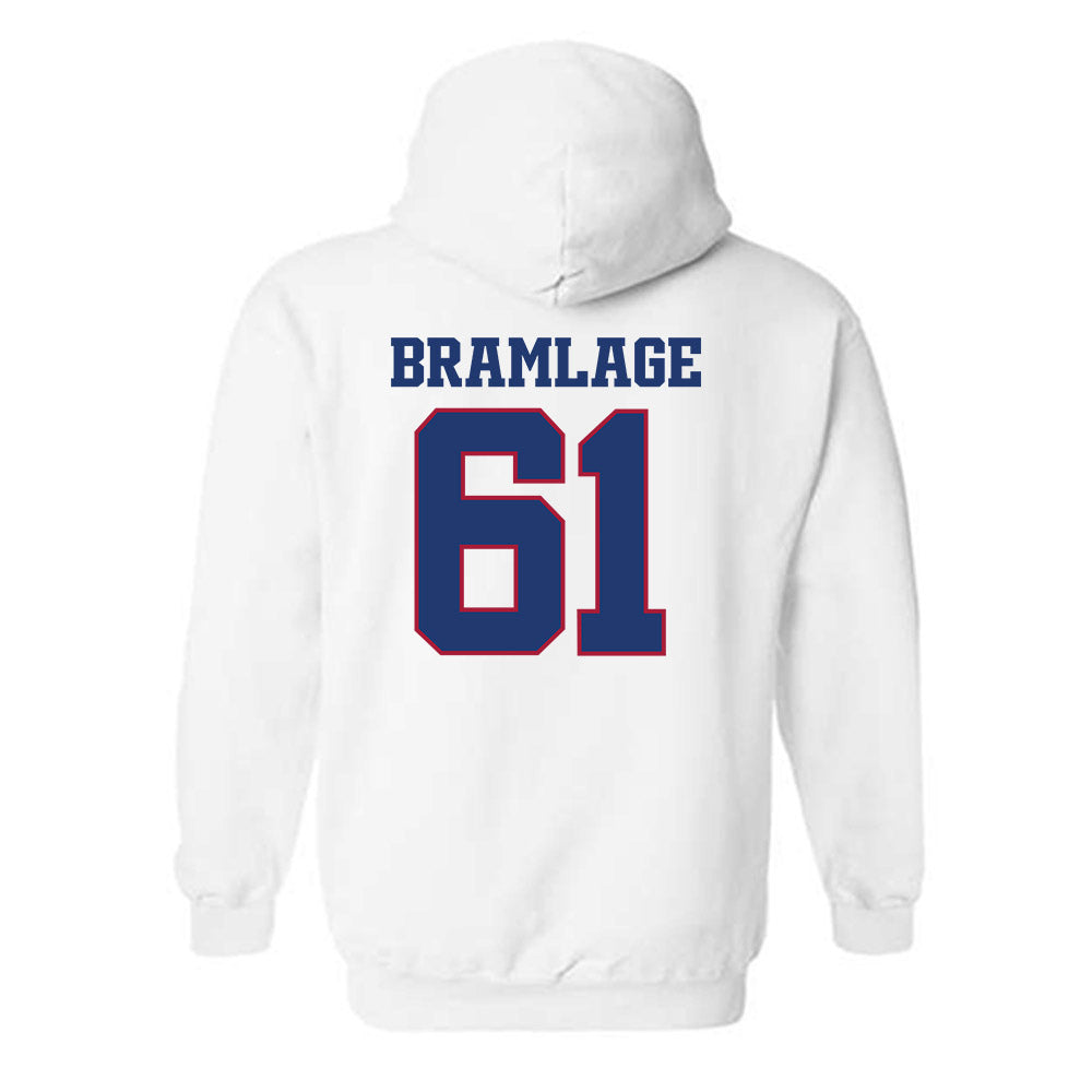 Arkansas - NCAA Football : Kaden Bramlage - Classic Shersey Hooded Sweatshirt-1