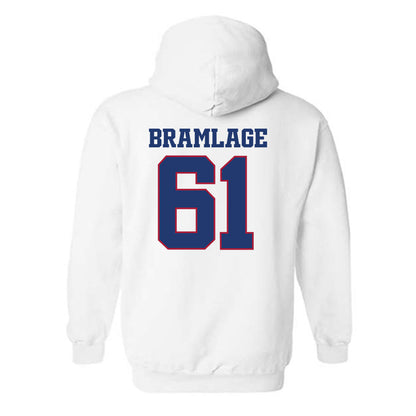 Arkansas - NCAA Football : Kaden Bramlage - Classic Shersey Hooded Sweatshirt-1
