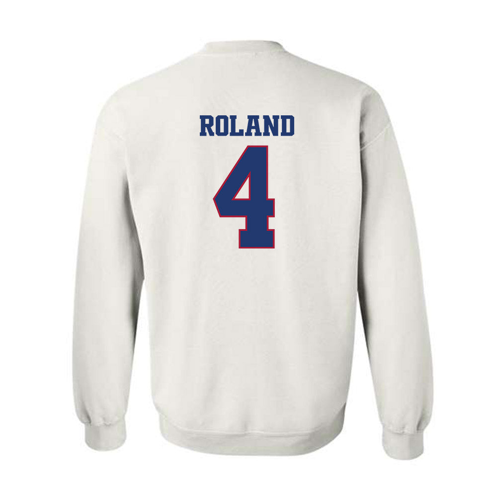 Arkansas - NCAA Football : Lakhi Roland - Classic Shersey Crewneck Sweatshirt-1