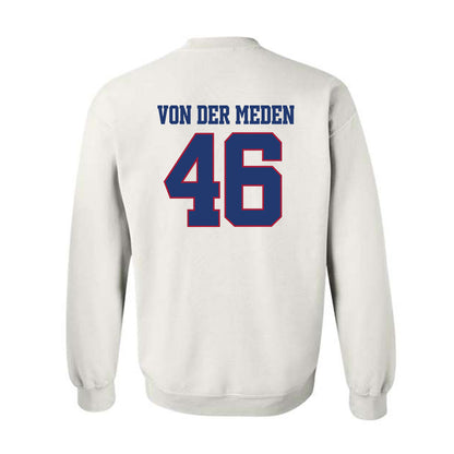 Arkansas - NCAA Football : Charlie von der Meden - Classic Shersey Crewneck Sweatshirt-1