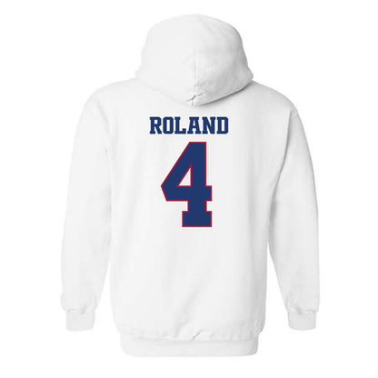 Arkansas - NCAA Football : Lakhi Roland - Classic Shersey Hooded Sweatshirt-1