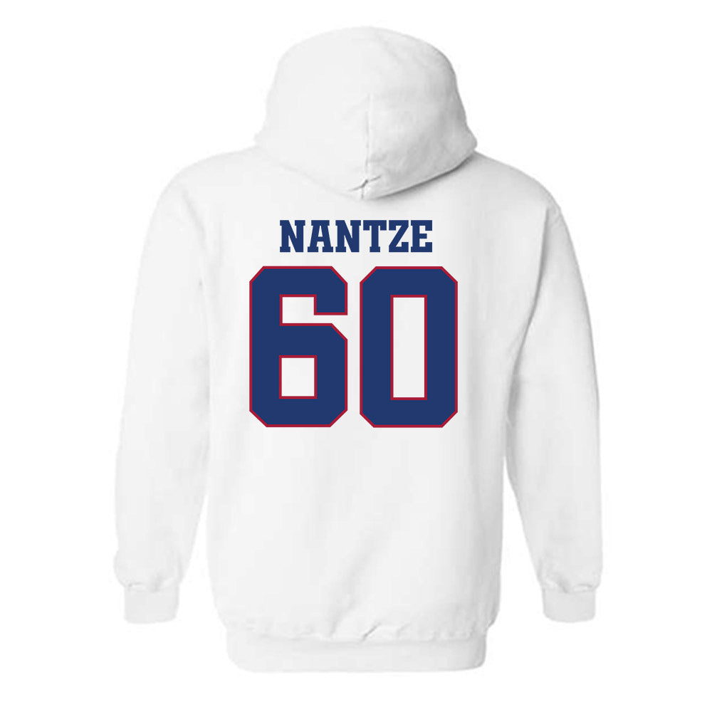 Arkansas - NCAA Football : Jonas Nantze - Classic Shersey Hooded Sweatshirt-1