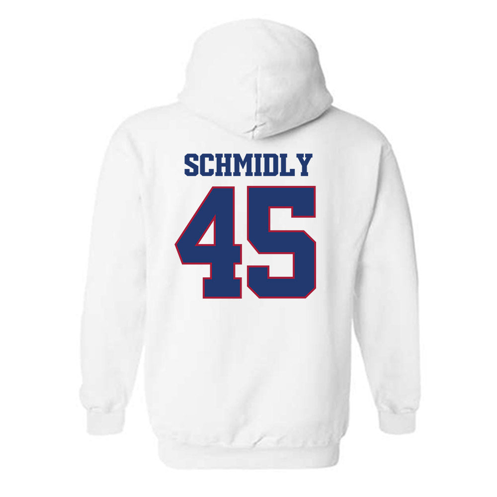 Arkansas - NCAA Football : Max Schmidly - Classic Shersey Hooded Sweatshirt-1