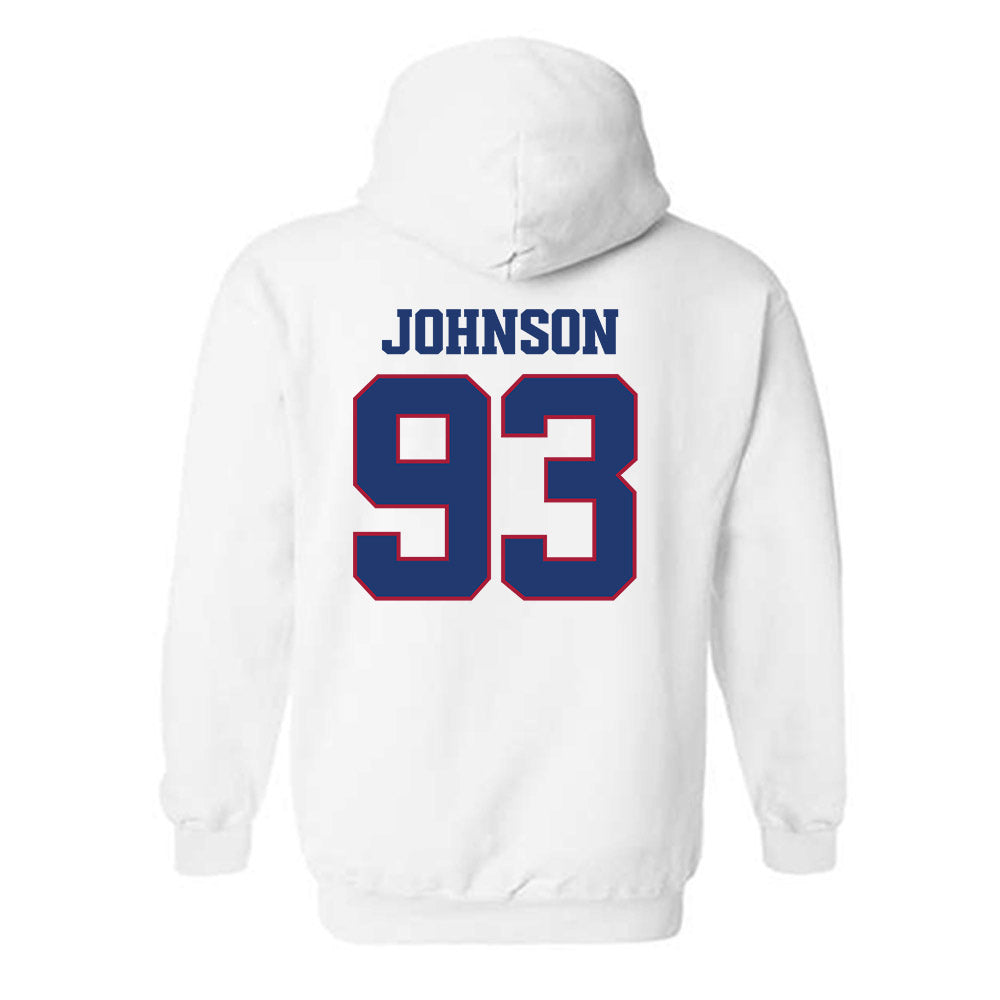 Arkansas - NCAA Football : Keiundre Johnson - Classic Shersey Hooded Sweatshirt-1