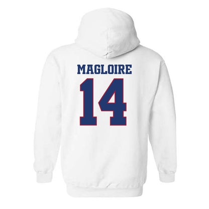 Arkansas - NCAA Football : Kyeaure Magloire - Classic Shersey Hooded Sweatshirt-1