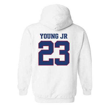Arkansas - NCAA Football : Kevin Young Jr. - Classic Shersey Hooded Sweatshirt-1