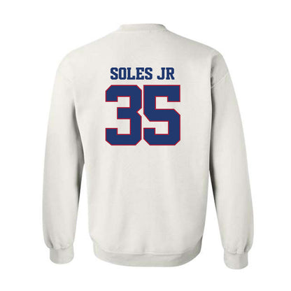 Arkansas - NCAA Football : Steven Soles Jr. - Classic Shersey Crewneck Sweatshirt-1