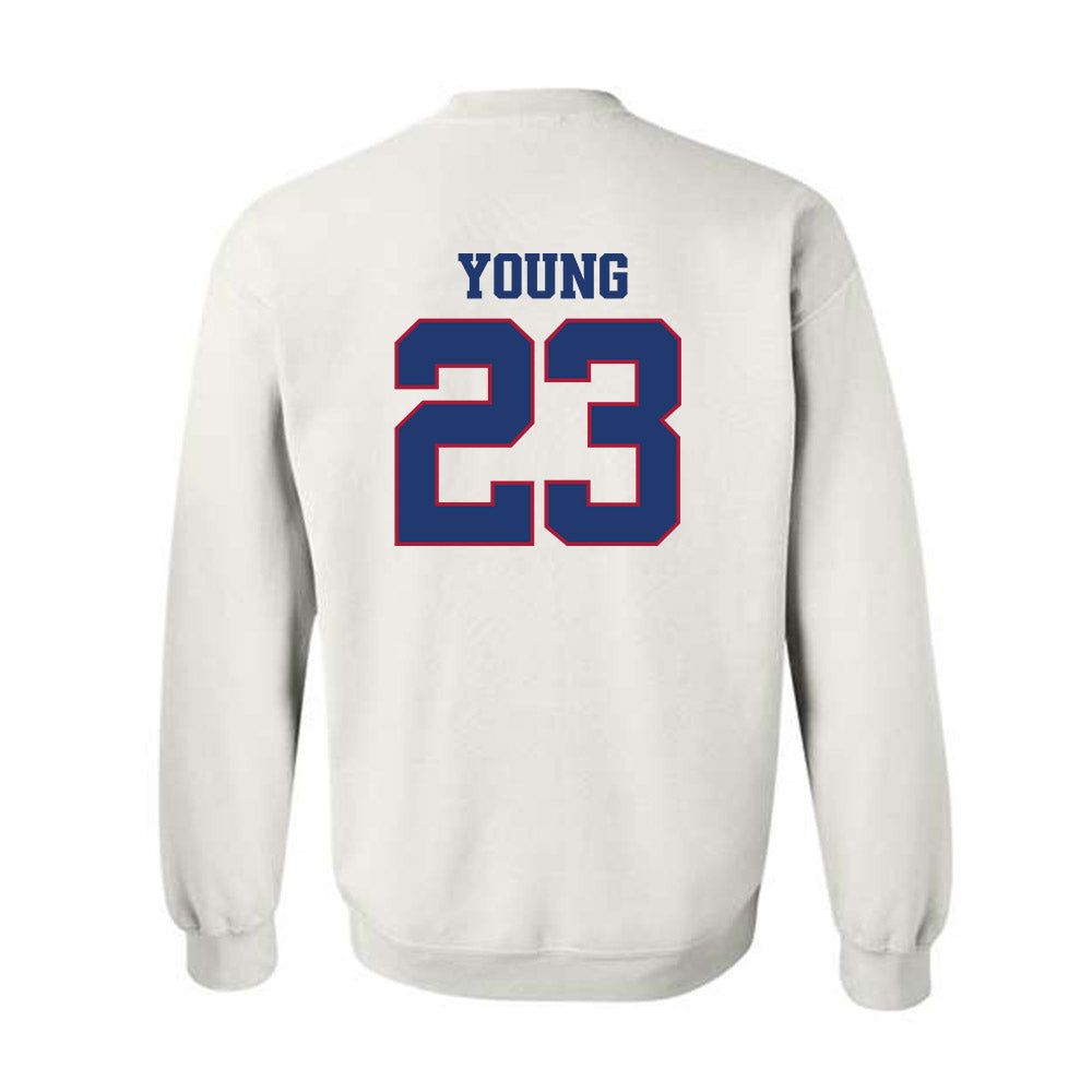 Arkansas - NCAA Football : Kevin Young - Classic Shersey Crewneck Sweatshirt-1