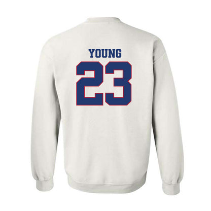 Arkansas - NCAA Football : Kevin Young - Classic Shersey Crewneck Sweatshirt-1
