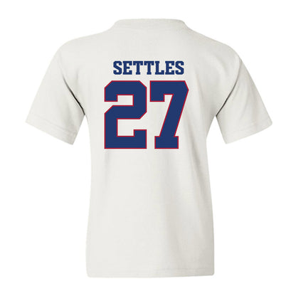 Arkansas - NCAA Football : Cameron Settles - Classic Shersey Youth T-Shirt-1