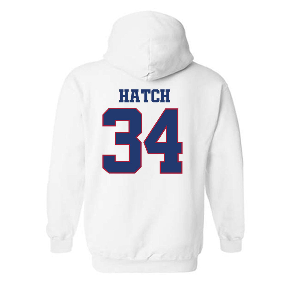 Arkansas - NCAA Football : Jathan Hatch - Classic Shersey Hooded Sweatshirt-1