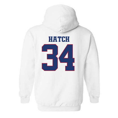 Arkansas - NCAA Football : Jathan Hatch - Classic Shersey Hooded Sweatshirt-1