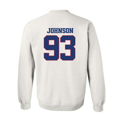 Arkansas - NCAA Football : Keiundre Johnson - Classic Shersey Crewneck Sweatshirt-1