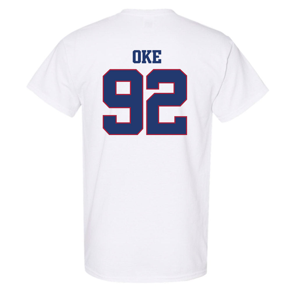 Arkansas - NCAA Football : David Oke - Classic Shersey T-Shirt-1