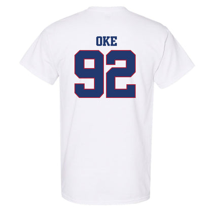 Arkansas - NCAA Football : David Oke - Classic Shersey T-Shirt-1