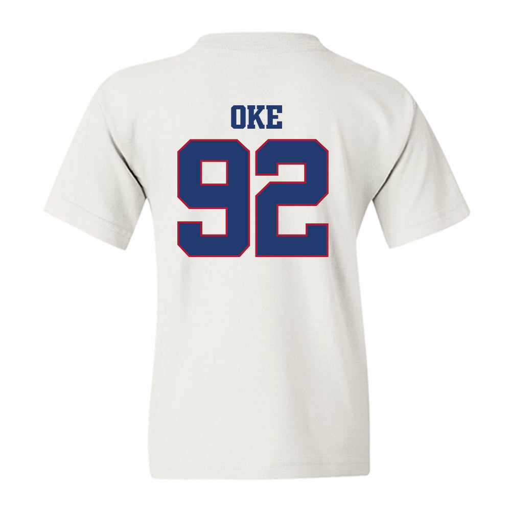 Arkansas - NCAA Football : David Oke - Classic Shersey Youth T-Shirt-1