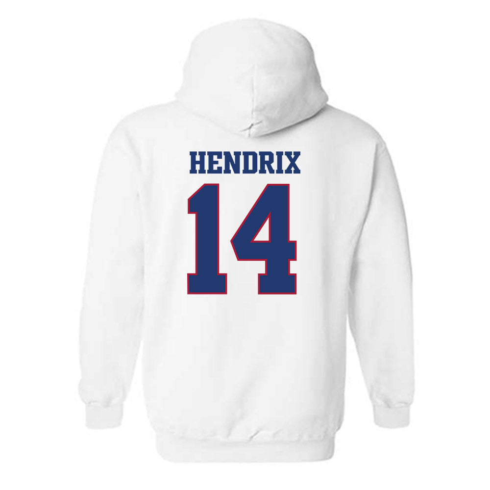 Arkansas - NCAA Football : Hank Hendrix - Classic Shersey Hooded Sweatshirt-1