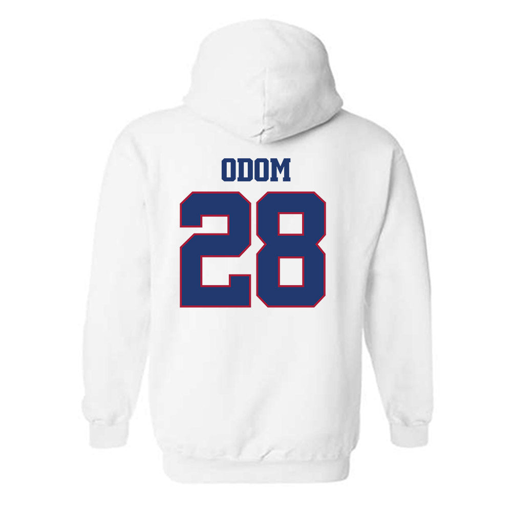Arkansas - NCAA Football : Trajen Odom - Classic Shersey Hooded Sweatshirt-1