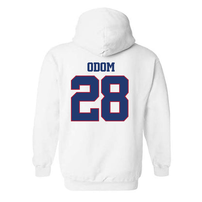 Arkansas - NCAA Football : Trajen Odom - Classic Shersey Hooded Sweatshirt-1